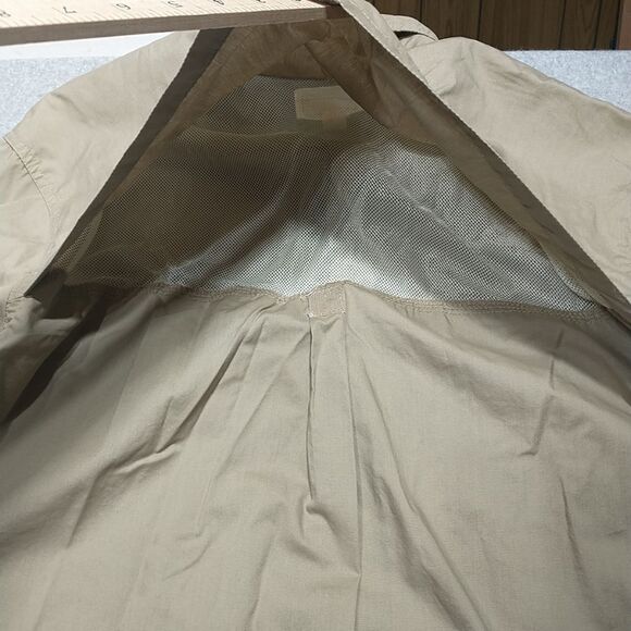 Field and Stream Tan Vented Fishing Short Sleeve Button Up Shirt Men’s XX Large - Picture 7 of 9